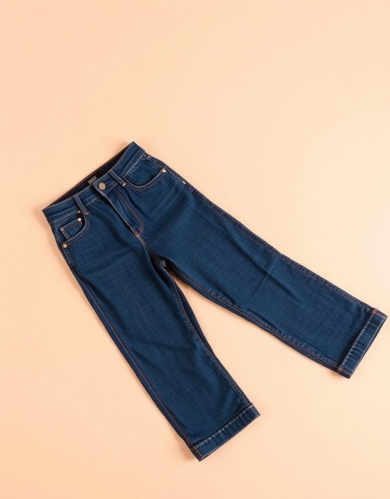 High-Waist Wide Leg Jeans